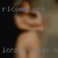 Lonely woman Herrin